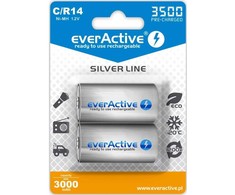 Everactive EVHRL14-3500, Įkraunama baterija, C, Nikelio-metalo hidrido (NiMH), 1,2 V, 2 vnt., 3500 mAh