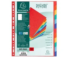 Exacompta 2612E, Daugiaspalvis, Kartonas, A4, 245 mm, 297 mm, 0,5 mm