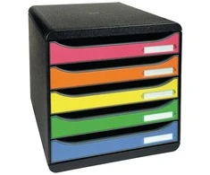 Exacompta 309798D, juoda, 347 mm, 278 mm, 271 mm