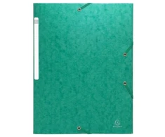 Exacompta 55753E, A4, Kartonas, Žalias, 350 lapų, 3,5 cm, 240 mm