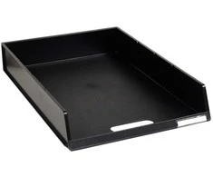 Exacompta 11014D, polistireninis, juodas, 345 x 246 x 59 mm