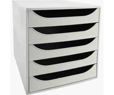 Exacompta 229606D, pilka, 348 mm, 284 mm, 290 mm