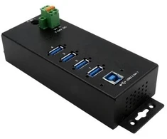 Exsys EXSYS EX-1186HMVS-2 4 prievadų USB 3.2 Gen 1 šakotuvas su 15KV ESD apsauga nuo viršįtampių
