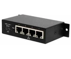 EXSYS EX-1330M, USB 3.2 Gen 1 (3.1 Gen 1) Type-B, RJ-45, 1000 Mbit/s, Juoda, Metalinė, CE, FCC, RoHS