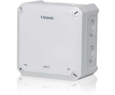 F-TRONIC skirstomoji dėžutė NFK11GR 110x110x67mm IP66 pilka