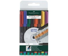 Faber-Castell 151309, Daugiaspalvis, 8 vnt.