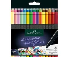 Faber-Castell - Finepen Grip 0,4 rinkinys (30 vnt) (151630)