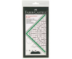 Faber-Castell FABER-CASTELL Geometrie-Dreieck groß mit Griff 20 cm
