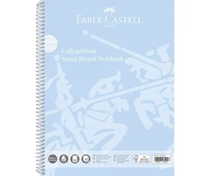 Faber-Castell FABER-CASTELL Collegeblock A4 liniert sky mėlynas