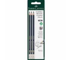 Faber-Castell Faber-Castell 116896 ołówek grafito HB 3 vnt.