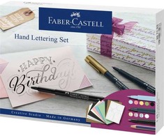 „Faber-Castell“ – kūrybinis rinkinys „Hand Lettering“ (12 vnt) (267103)