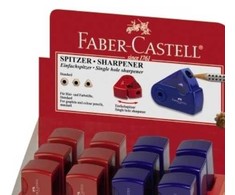 Faber-Castell FABER-CASTELL Klappspitzdose Sleeve Mini raudona/blau