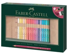 Faber-Castell - Polychromos Color pieštukas 30 ct rašiklis. ritinys (110030)