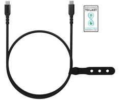 Fairphone ACCABL-4CC-WW1, 2.5 m, USB C, USB C, USB 2.0, 0.48 Gbit/s, Juodas
