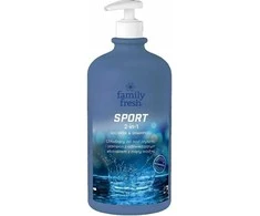 Dušo želė Family Fresh Sport 2in1 Dušo želė, 1000ml