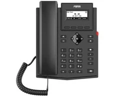 Telefonas Fanvil Fanvil X301W telefon VoIP Juodas 2 linii LCD Wi-Fi