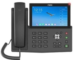 Fanvil X7A, IP telefonas, juodas, laidinis ragelis, „Android“, 20 linijų, 2000 įrašų