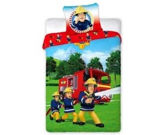 Faro Patalynė Strażak Sam 140x200 Pożar Ogień FIREMAN Straż Pożarna 27F