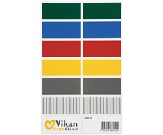 Spalvų kodavimo etiketės Vikan 24x14,5x0,1 cm