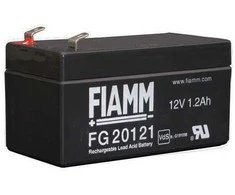 FIAMM FG20121, 12 V, 1 vnt., Juoda, 1,2 Ah, 5 metai, 570 g