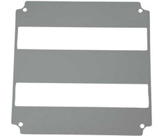 FIBOX dengiamoji plokštė 263 x 263 x 2 mm DIN bėgeliui 280 x 280 mm EK dėžutėje 2 x 14M