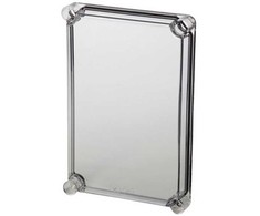 Fibox Dangtelis EKJ30-T 280x190x30 mm skaidrus