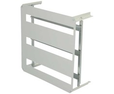 Fibox DRS ARCA 505021 Tvirtinimo rėmas, 3 eilių, plienas, pilkas (ilgis x plotis), 500 mm x 500 mm, 1 vnt.