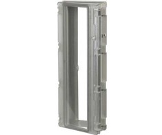 FIBOX atverčiamas dangtis 108x257x15 mm Polikarbonatas Skaidrus permatomas Galima montuoti į lakštinį plastiką arba plieną