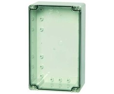 Fibox Dėžė Euronord 20X200X90 polikarbonato skaidrus dangtis