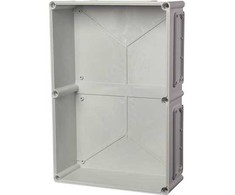 FIBOX Kassebund EK polikarbonato plokštė 560 x 380 x 150 mm su flanšais