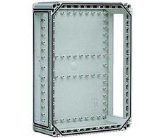 FIBOX Kassebund SLN, polikarbonatas 440 x 320 x 130 mm AxPxD Kassebund 4 flanšai