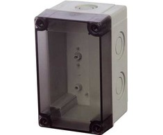 Fibox MNX M 130X80X75 skaidrus dangtelis