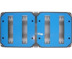 FIBOX montavimo dėžutė EKINDIN, polikarbonatas, 640 x 320 x 130 mm, aukštis x plotis x gylis, vertikali, su DIN įdėklu 4 x 14 M