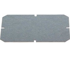 FIBOX sieninės spintelės tvirtinimo plokštelė 210 x 160 mm Aluzink, tinka Tempo