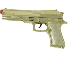 Fiesta Auksinis pistoletas, 22 cm