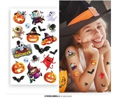 Fiesta Helovino tatuiruotės 2