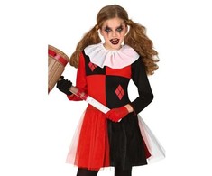 Fiesta Harlequin merginos kostiumas
