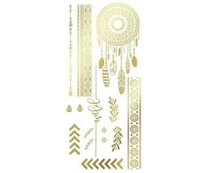 Fiesta Hipio auksinė tatuiruotė