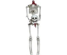 Fiesta Kabantis begalvis skeletas, 37 cm