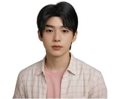 Fiesta Juodas K-pop demono perukas