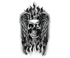 Fiesta Kaukolės tatuiruotė