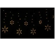 Fiesta LED šviesų girlianda su snaigėmis