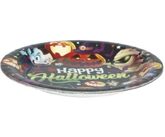 Fiesta Mažųjų monstrų popierinės lėkštutės, 23 cm