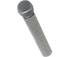 Fiesta Mikrofonas su akmeniu, 21 cm