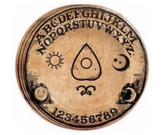 Fiesta Ouija popierinės lėkštės