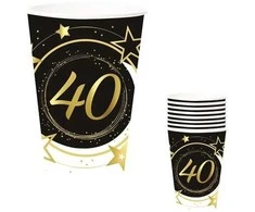 Fiesta Kartoninis puodelis 40 metų