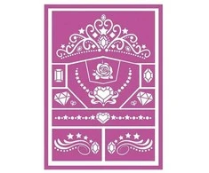 Fiesta Princesės makiažo šablonas