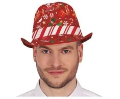 Kepurė Fiesta Raudona kalėdinė skrybėlė
