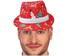 Kepurė Fiesta Raudona kalėdinė skrybėlė