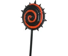 Fiesta Raudonas ir juodas ledinukas ant pagaliuko, 20 cm